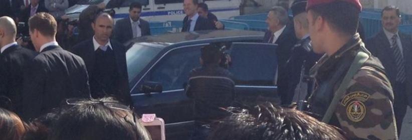 بالصور : زيارة رئيس الوزراء الهولدني الى مدينة بيت لحم اليوم