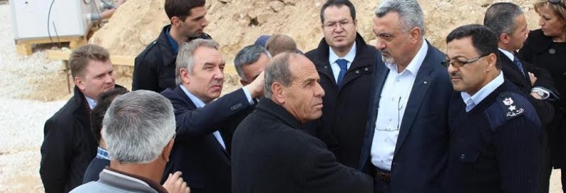 مسؤولون روس وفلسطينيون يزورون مشاريع روسية ببيت لحم ويؤكدون انها لخدمة المجتمع الفلسطيني