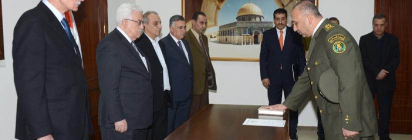 إسماعيل فرّاج يؤدي اليمين القانونية رئيساً لهيئة القضاء العسكري