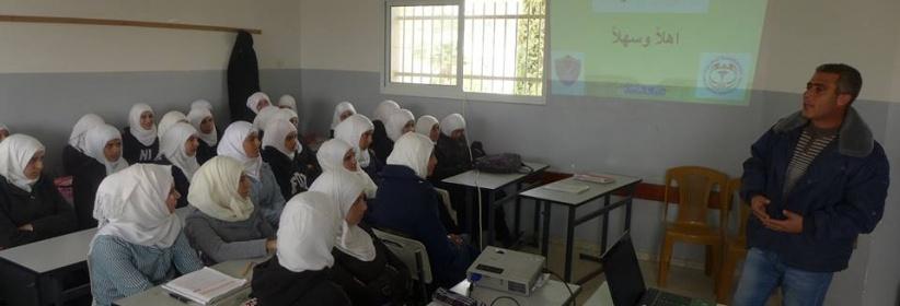 الشرطة تنظم سلسة محاضرات حول آفة المخدرات لمدارس محافظة بيت لحم