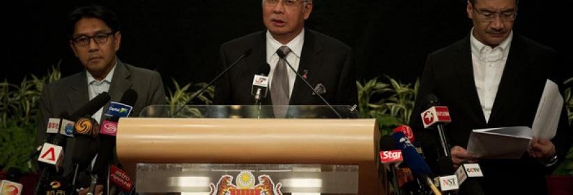 رئيس وزراء ماليزيا: الطائرة سقطت في المحيط الهندي