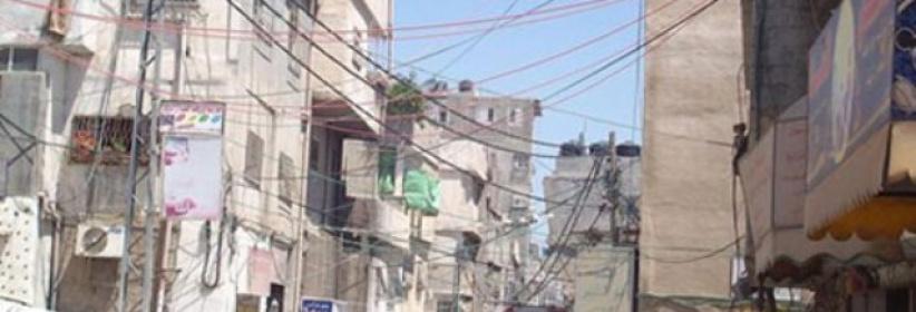 شركة اسرائيلية تقطع المياه عن مخيم شعفاط