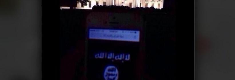 ظهور علم «داعش» أمام البيت الأبيض يثير الرعب!