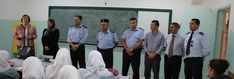 الشرطة والتربية والتعليم يفتتحان البرنامج التوعوي الخاص بطلبة المدارس في بيت لحم