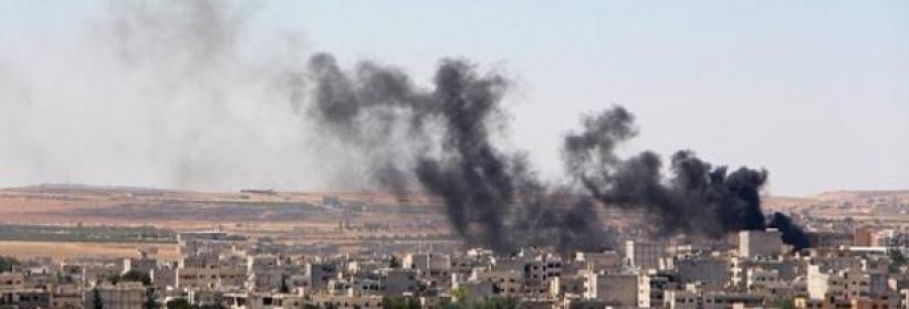 انفجار يهز كوباني واشتباكات بين داعش والأكراد