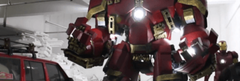 صيني يصنع نسخة عملاقة لشخصية 