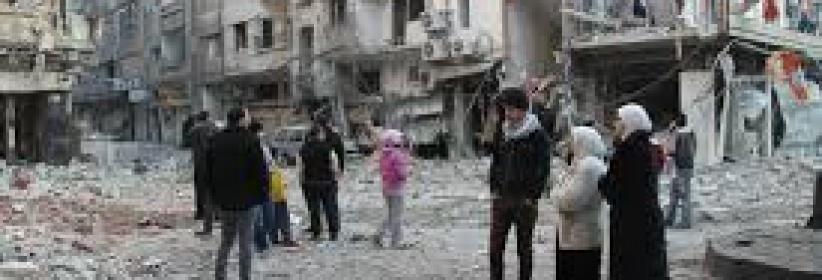 قصف 3 مخيمات فلسطينية بسورية بالبراميل المتفجرة