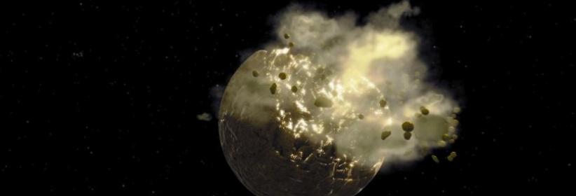 نظرياً: ماذا يحدث إذا تم نسف القمر؟!