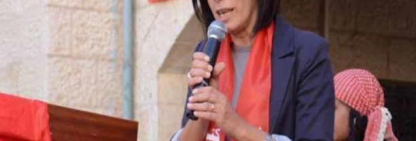 فيليتسيا لانغر توجه نداء مفتوحا للتضامن مع النائب خالدة جرار