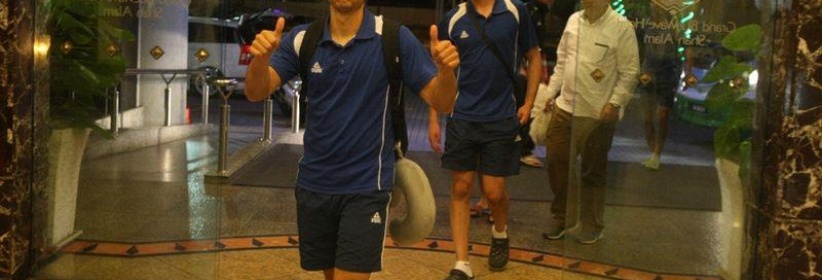 المنتخب الفلسطيني يصل ماليزيا