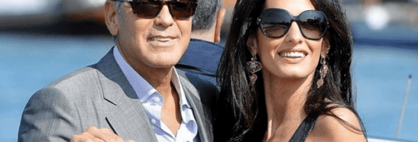 جورج كلوني قلق على صحة أمل!!