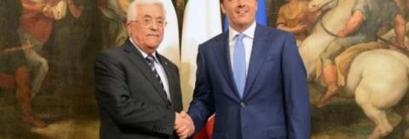 الرئيس عباس يستقبل رئيس الوزراء الايطالي في بيت لحم اليوم