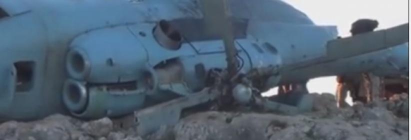 سقوط وتحطم طائرة خفيفة بالنقب