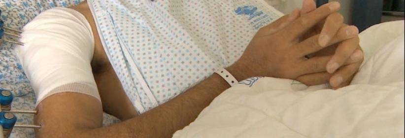 عناصر (داعش) في مستشفيات اسرائيلية يشيدون بالدعم الاسرائيلي لهم