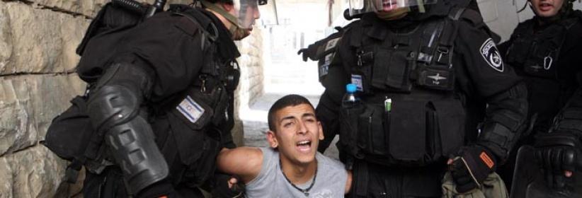 اعتقال 5 مواطنين من الخليل