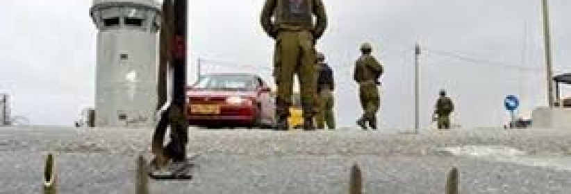 إغلاق مفاجئ لحاجز بيت فوريك شرق نابلس