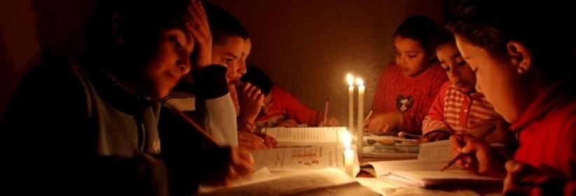 غزة تحت الظلام