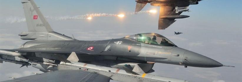 مقاتلات تركية تقصف مواقع لـ