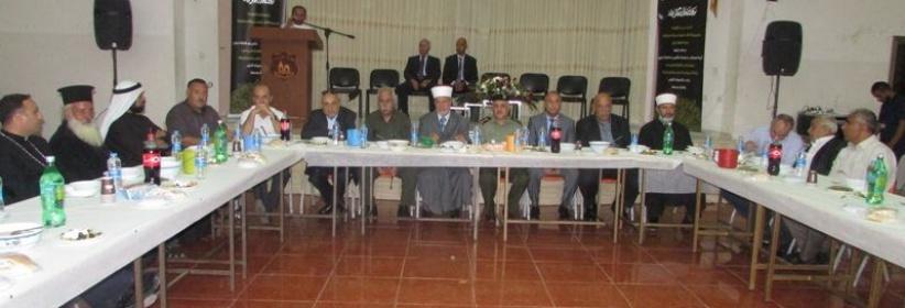 جمعية الكتاب المقدس الفلسطينية وبالتعاون مع بلدية الزبابدة ومحافظة ومديريه أوقاف جنين تنظم إفطارا رمضانيا في الزبابدة