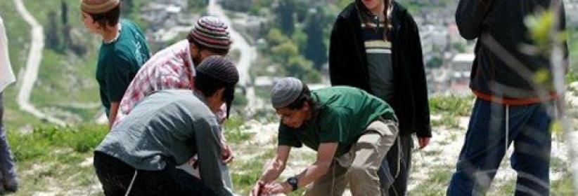 مستوطنون يهاجمون مزارعين في قصرة جنوب نابلس