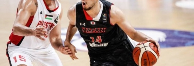 منتخب فلسطين للسلة يخسر أمام اليابان بنهائيات اسيا
