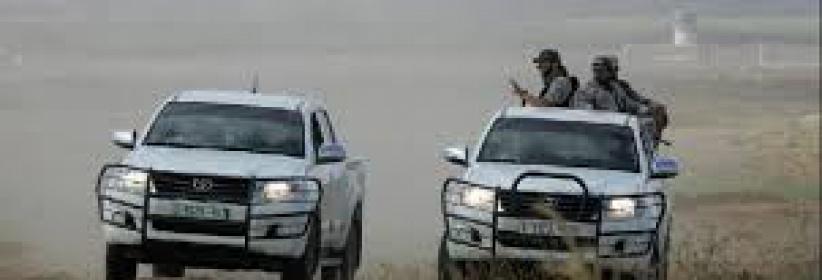 إصابة أحد أفراد الضبط الميداني برصاص الاحتلال شرق خانيونس