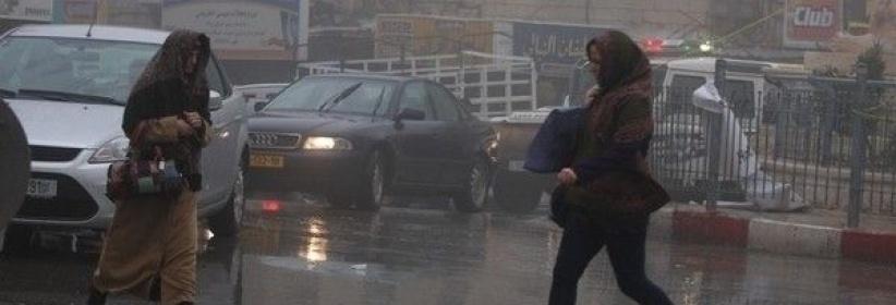 الارصاد: منخفض جوي يدخل البلاد الاربعاء