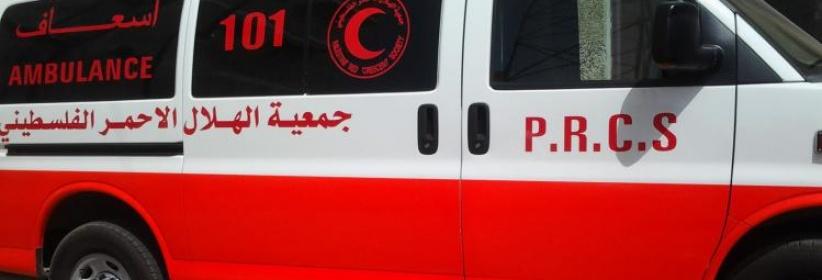 إصابة 4 مواطنين اثنان منهم بحالة الخطر بحادث سير جنوب جنين