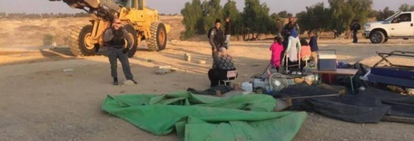 جرافات الإحتلال تهدم العراقيب للمرة الـ 120 على التوالي