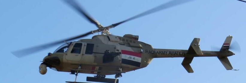 مقتل 3 طيارين بتحطم مروحية عراقية