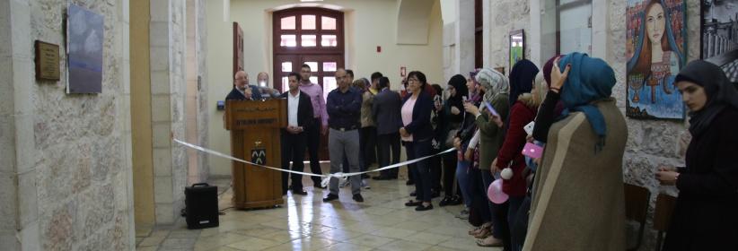 معرض الفن الابداعي لطلبة جامعة بيت لحم