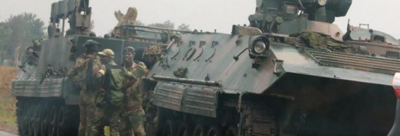 الجيش يعلن استيلاءه على السلطة في زيمبابوي