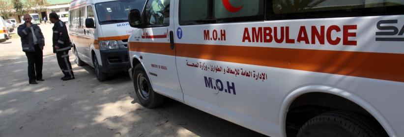 23 اصابة في انهيار رافعة بقطاع غزة