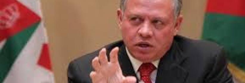 العاهل الاردني يجدد دعمه لاقامة دولة فلسطينية مستقلة