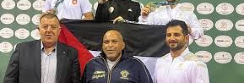 برونزية لفلسطين في البطولة العربية للمصارعة