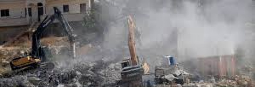 الاحتلال يهدم منازل ومنشآت زراعية في القدس وجنين ونابلس وبيت لحم