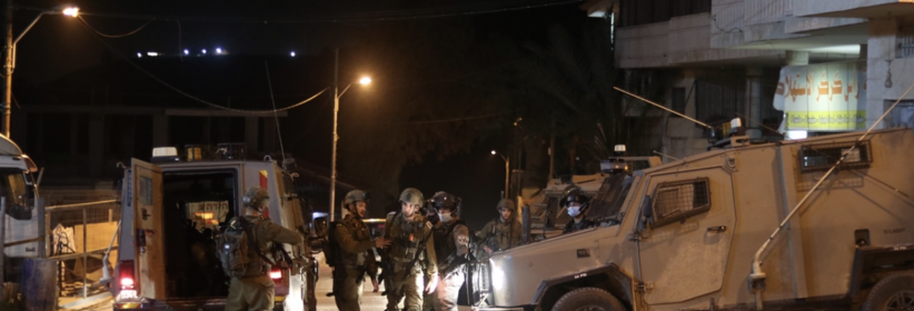 إصابة عدد من المواطنين واعتقال فتاة خلال اقتحام الاحتلال عدة مناطق في الخليل