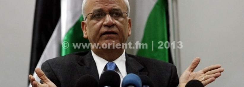 عريقات يطالب بالافراج عن البرغوثي وسعدات ونواب 