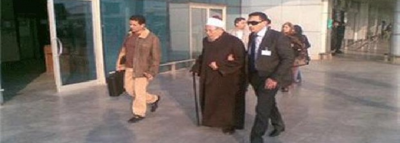 القرضاوي يصل قطاع غزة