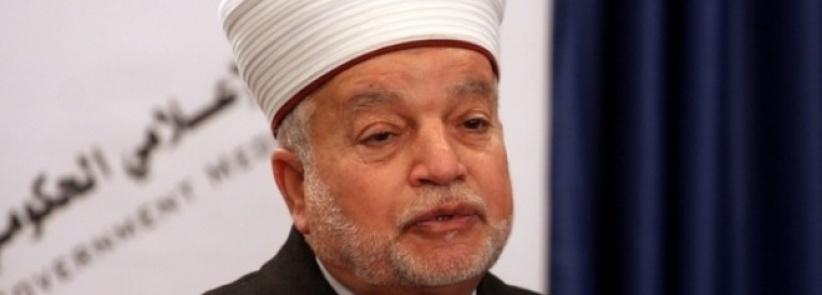 اعتقال المفتي العام للقدس والديار الفلسطينية