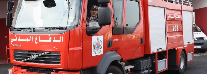 مجهولون يحرقون منزلاً في دورا