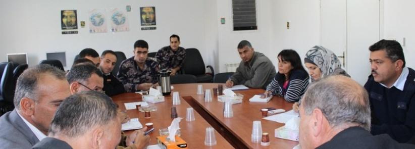 المحافظ يجتمع بلجنة الطوارئ التي ستعمل في المنخفضات الجوية