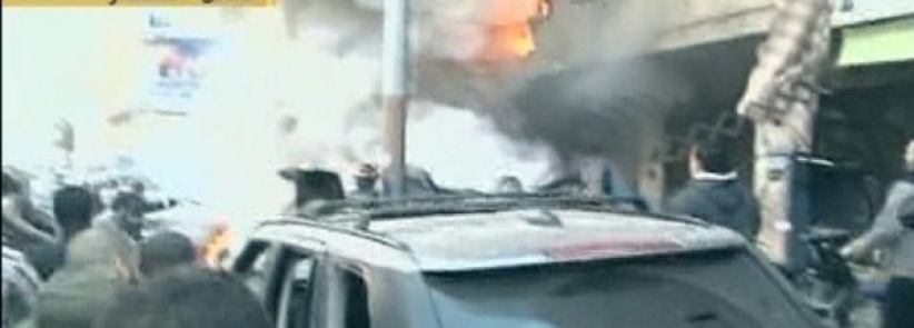 انفجار في حارة حريك معقل حزب الله في بيروت