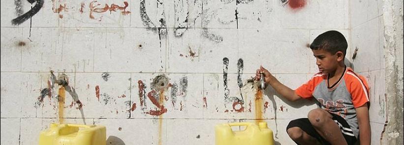 غزة : نقص المياه في غزة ينذر بكارثة صحية