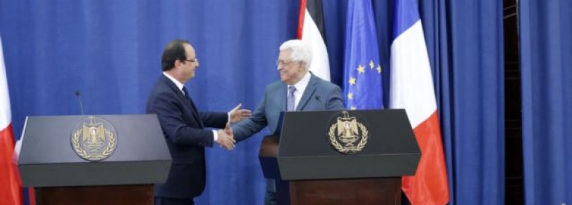 عبّاس يؤكد لهولاند استمرار تعثر مساعي كيري