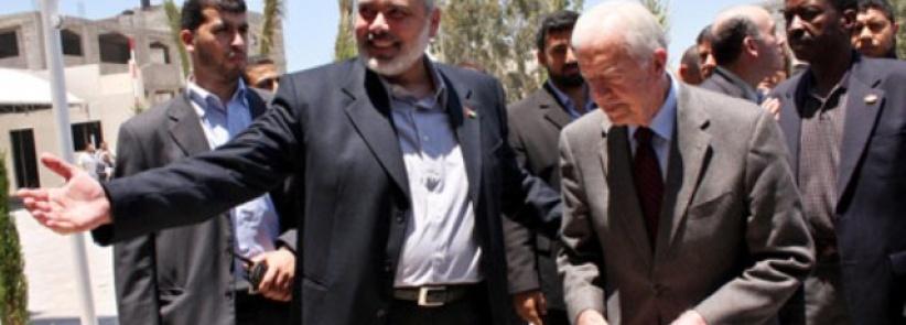 هنية يدعو كارتر للاشراف على الانتخابات المقبلة