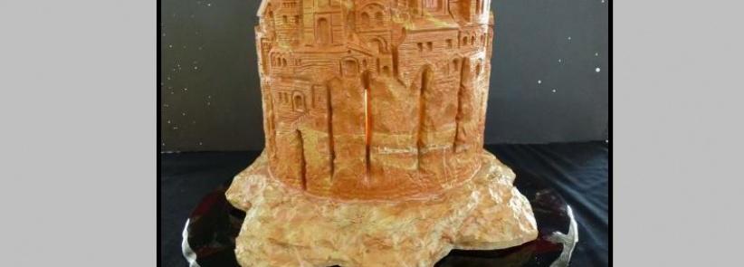 هدية بيت لحم لقداسة البابا نحتت من حجر الكنيسة