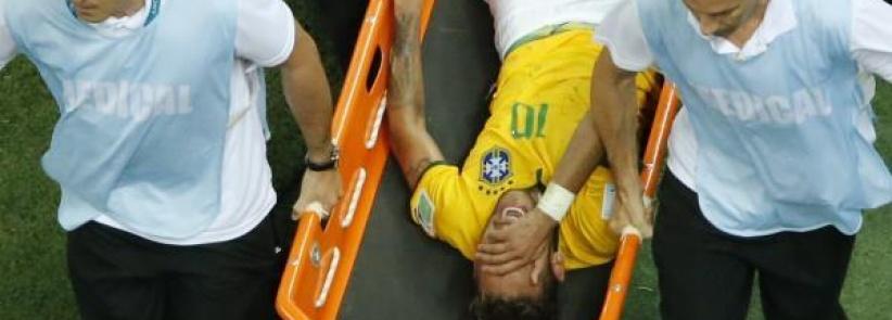 اصابة نيمار يوم أمس ينهي مشواره في المونديال