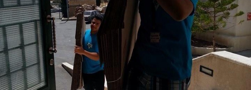 انطلاق حملة “قافلة الحياة ” لجمع المساعدات الانسانية لغزة