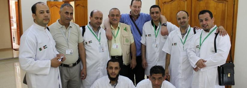 وفد طبي جزائري يصل غزة لعلاج مصابي العدوان